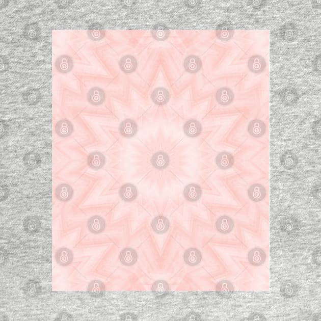 Baby pink mandala by hereswendy